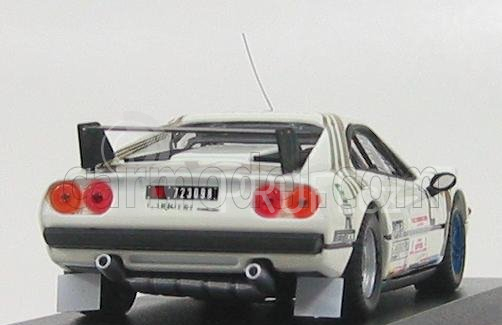 Best-model Ferrari 308gtb Valentino N 2 Monza 1984 Waldegaard 1:43 Bílá