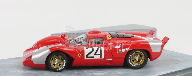 Best-model Ferrari 312 Coupe N 24 Daytona 1970 M.parkes - S.posey 1:43 Red