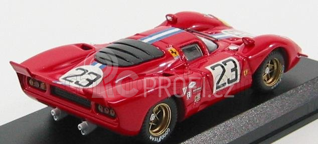 Best-model Ferrari 312p Coupe N 23 Sebring 1970 Chinetti Jr. - Adamowicz 1:43 Red