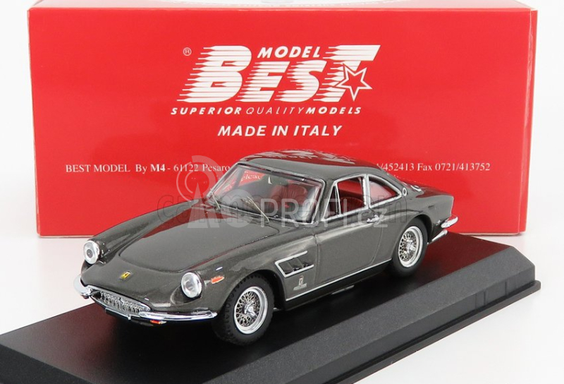 Best-model Ferrari 330 Gtc Coupe 1966 1:43 Grey Gun Met