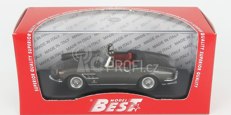 Best-model Ferrari 330 Gts Spider 1968 1:43 Grey Gunmetal