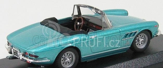 Best-model Ferrari 330gt Spider 1966 1:43 Světle Modrá Zelená Met