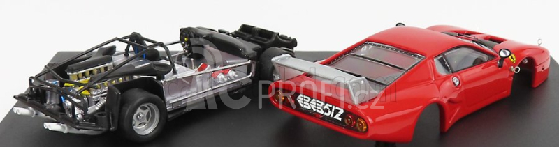 Best-model Ferrari 512 Bb Lm I Serie Kit Presentazione 1979 1:43 Červená Černá