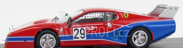 Best-model Ferrari 512 Bb Lm N 29 Mugello 1981 Del Buono - Govoni 1:43 Červená Modrá