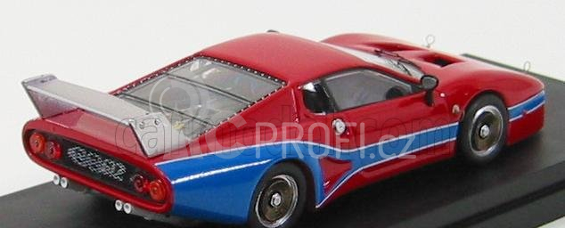 Best-model Ferrari 512 Bb Shilhouette Prova 1978 1:43 Červená Modrá