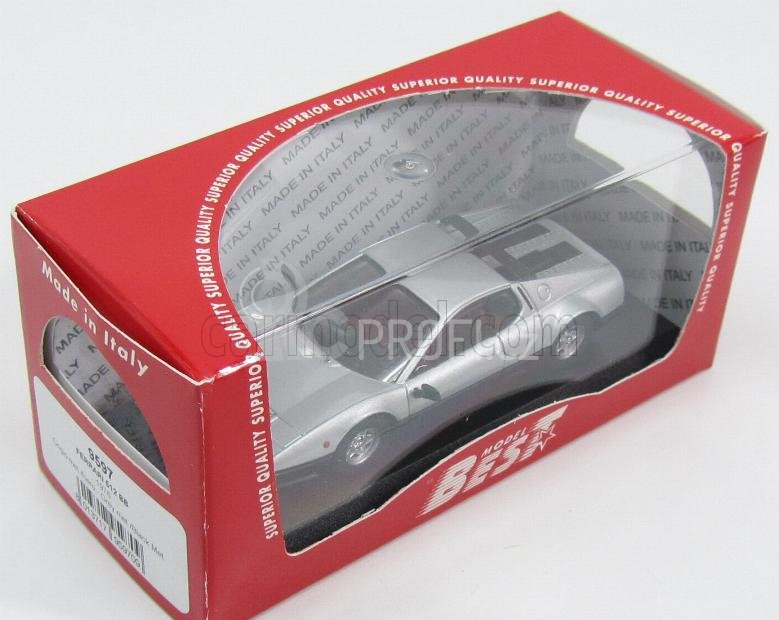 Best-model Ferrari 512bb 1976 1:43 Stříbrná Černá