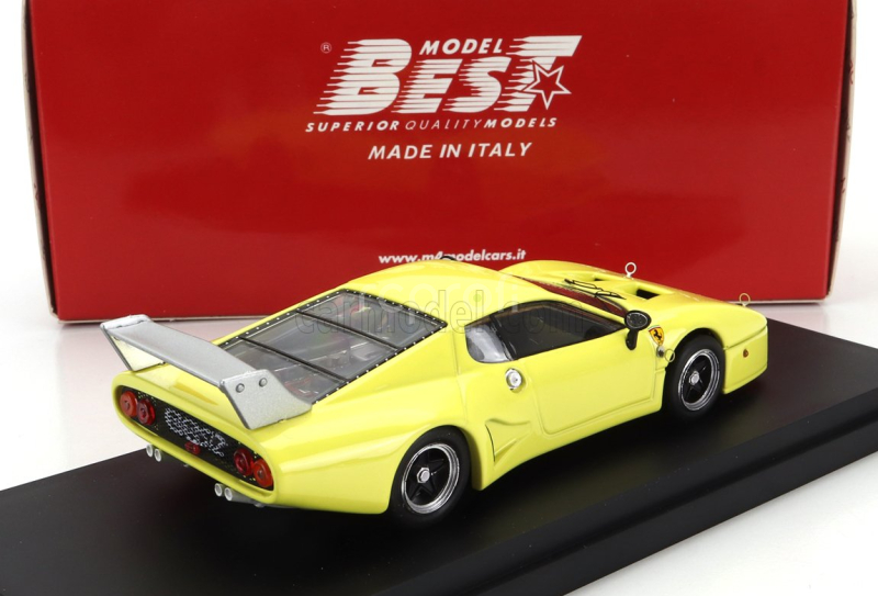 Best-model Ferrari 512bb Lm 1979 1:43 Žlutá