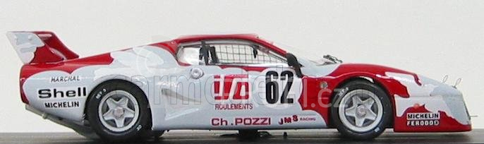 Best-model Ferrari 512bb Lm 4.9l Team Jms Charles Pozzi 3m N 62 1:43, světle šedá