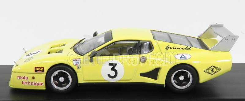 Best-model Ferrari 512bb Lm N 3 1000km Fuji 1981 Griswold - Bond 1:43 Žlutá