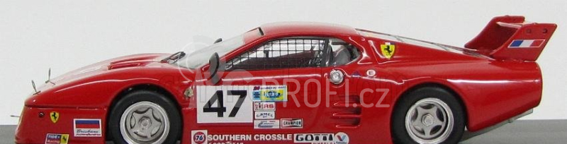 Best-model Ferrari 512bb Lm N 47 Daytona 1982 Davis - De Dryver 1:43 Red