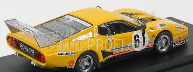 Best-model Ferrari 512bb Lm N 61 Le Mans 1980 Beaurlys - Faure 1:43 Žlutá