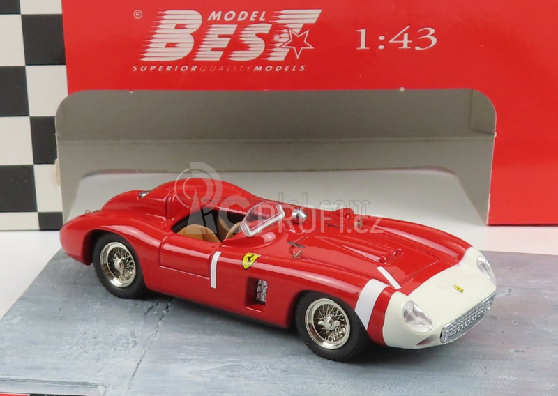Best-model Ferrari 860 Monza N 1 Nurburgring 1965 Juan Manuel Fangio 1:43 Červená Bílá