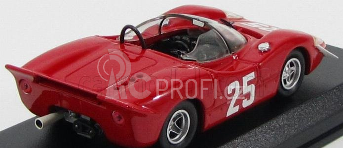 Best-model Fiat Abarth 2000 N 25 Winner Nurburgring 1969 T.hezemans 1:43 Red