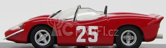 Best-model Fiat Abarth 2000 N 25 Winner Nurburgring 1969 T.hezemans 1:43 Red