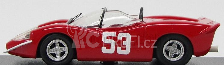 Best-model Fiat Abarth 2000 N 53 Winner Imola 1969 Ortner - V.lennep 1:43 Red