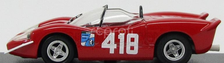 Best-model Fiat Abarth 2000 S N 418 Winner Trieste-opicina 1969 F.pilone 1:43 Red