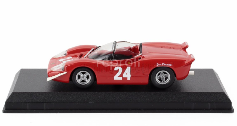 Best-model Fiat Abarth 2000s N 24 Paul Ricards 1968 Eris Tondelli 1:43 Red