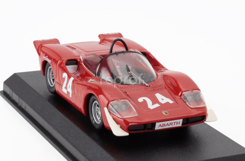 Best-model Fiat Abarth 2000s N 24 Paul Ricards 1968 Eris Tondelli 1:43 Red