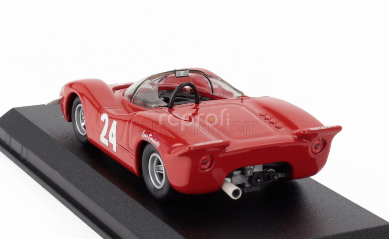 Best-model Fiat Abarth 2000s N 24 Paul Ricards 1968 Eris Tondelli 1:43 Red