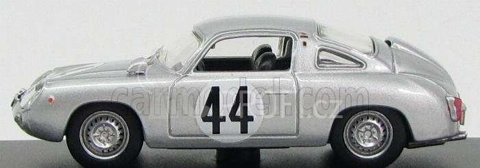 Best-model Fiat Abarth 700 N 44 1000km Paris 1961 J.vinatier 1:43 Silver