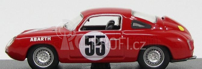 Best-model Fiat Abarth 700s Coupe Team Abarth & Cie N 55 1:43, červená