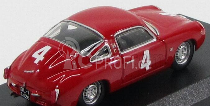 Best-model Fiat Abarth 750 N 4 Winner Gp Monza 1963 G.capra 1:43 Red