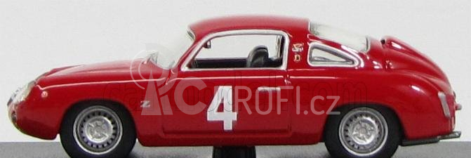 Best-model Fiat Abarth 750 N 4 Winner Gp Monza 1963 G.capra 1:43 Red
