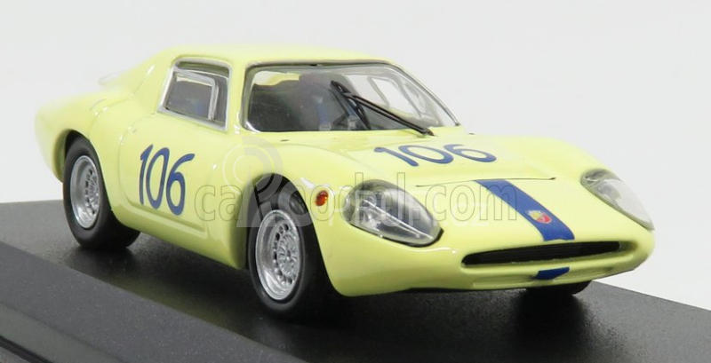 Best-model Fiat Abarth Ot1300 N 106 Targa Florio 1968 Virgilio - Panepinto 1:43 Žlutá