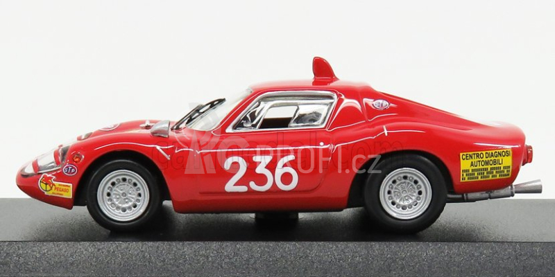 Best-model Fiat Abarth Ot1300 N 236 Winner Class Targa Florio 1970 Garufi 1:43 Red