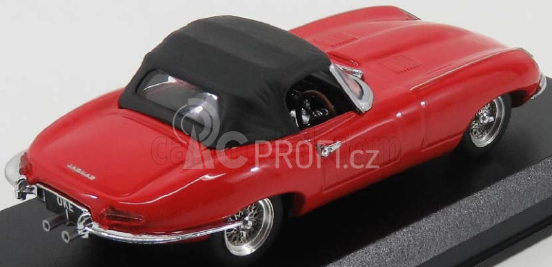 Best-model Jaguar E-type 3.8 Spider Cabriolet I-series 1961 - Personal Car Elton John 1:43 Red