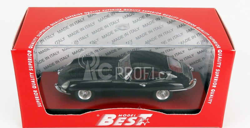 Best-model Jaguar E-type Coupe 1961 1:43 Black