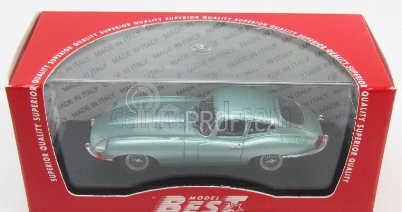 Best-model Jaguar E-type Coupe 1961 1:43 Světle Zelená Met