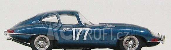 Best-model Jaguar E-type Coupe N 177 Tour De France 1963 Cardi - Klukaszewski 1:43 Blue Met