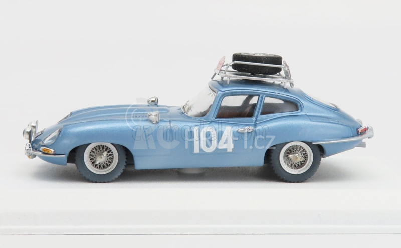 Best-model Jaguar E-type Coupe (night Version) N 104 1:43, světle modrá