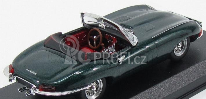 Best-model Jaguar E-type Spider 1961 - Personal Car Adriano Celentano Cantagiro 1962 1:43 Green Met