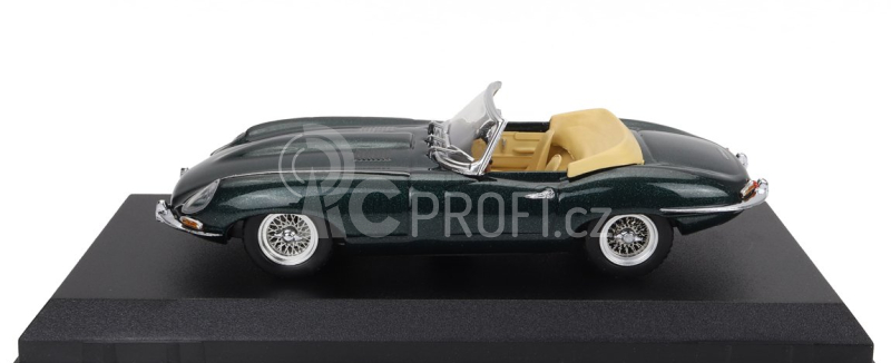 Best-model Jaguar E-type Spider 1962 1:43 Zelená