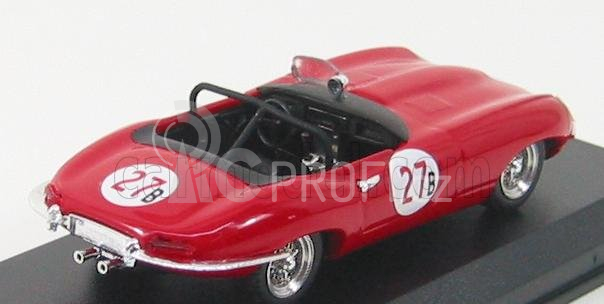 Best-model Jaguar E Type Spider N 27 Riverside 1961 Krause 1:43 Red
