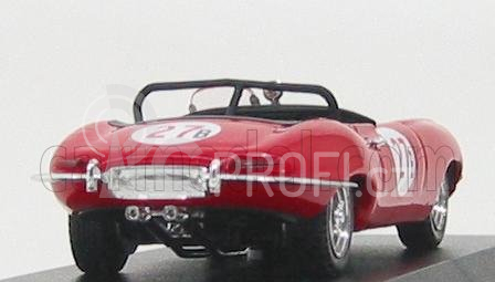 Best-model Jaguar E Type Spider N 27 Riverside 1961 Krause 1:43 Red