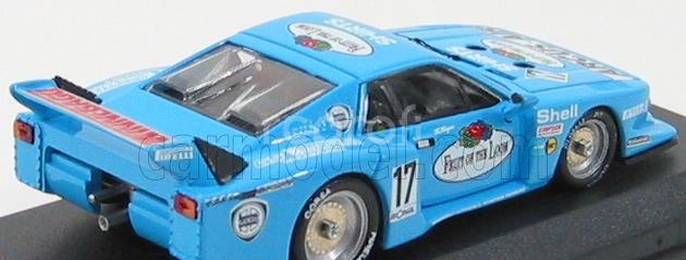 Best-model Lancia Beta Montecarlo N 17 Nurburgring 1981 Heyer - Ghinzani 1:43 Světle Modrá