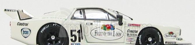 Best-model Lancia Beta Montecarlo N 51 Zolder 1980 H.heyer 1:43 Bílá