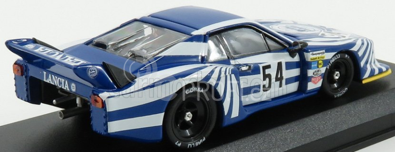 Best-model Lancia Beta Montecarlo N 54 6h Silverstone 1980 W.rohrl - M.alboreto 1:43 Modrá Bílá
