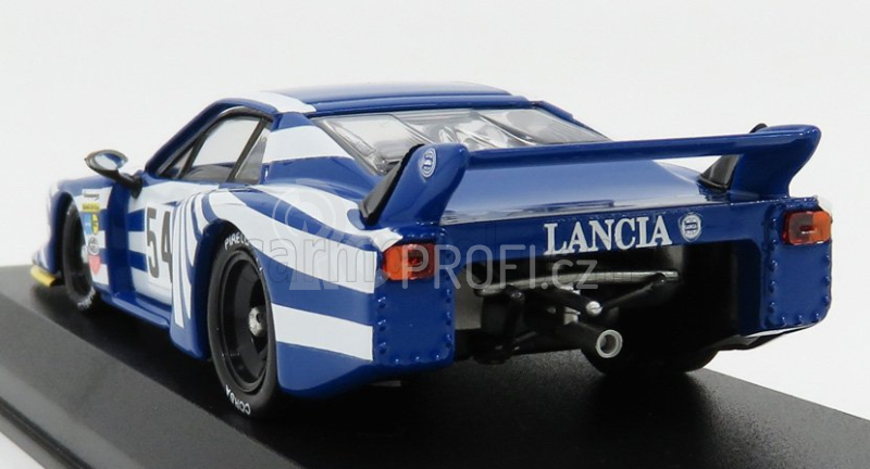 Best-model Lancia Beta Montecarlo N 54 6h Silverstone 1980 W.rohrl - M.alboreto 1:43 Modrá Bílá