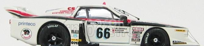 Best-model Lancia Beta Montecarlo N 66 24h Le Mans 1982 Lamerle - Olivar - Castellano 1:43 Bílá