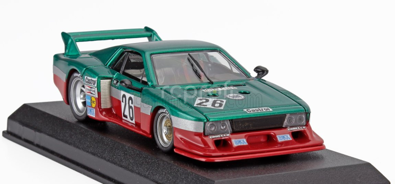 Best-model Lancia Beta Montecarlo Turbo Team Lancia Corse N 26 6h Mugello 1980 Carlo Facetti - Martino Finotto 1:43 Zelená Červená