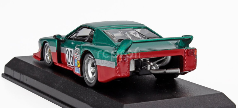 Best-model Lancia Beta Montecarlo Turbo Team Lancia Corse N 26 6h Mugello 1980 Carlo Facetti - Martino Finotto 1:43 Zelená Červená