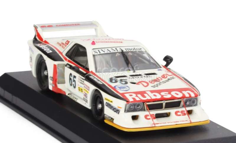 Best-model Lancia Beta Montecarlo Turbo Team Sivama Di Galliate N 65 24h Le Mans 1982 Gianni Giudici - Thierry Perrier - Bernard Salam 1:43 Bílá Červená