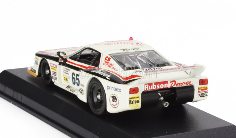 Best-model Lancia Beta Montecarlo Turbo Team Sivama Di Galliate N 65 24h Le Mans 1982 Gianni Giudici - Thierry Perrier - Bernard Salam 1:43 Bílá Červená