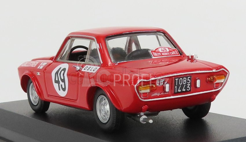 Best-model Lancia Fulvia 1.6 Hf Coupe N 49 1:43, červená