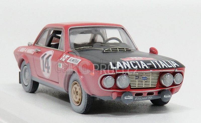Best-model Lancia Fulvia 1.6 Hf N 14 1:43, červená