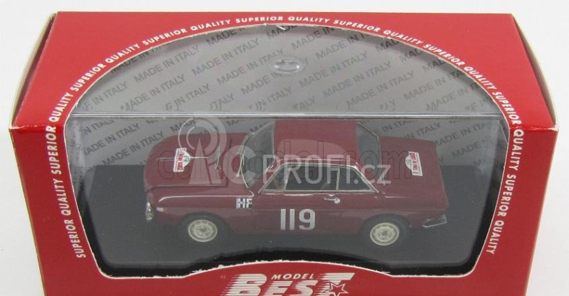 Best-model Lancia Fulvia Coupe 1.2 N 119 1:43 Amaranto Montebello